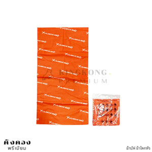 ผ้าบัฟพรีเมี่ยม พิมพ์ลายไม่จำกัดสี (โลโก้แอปพลิเคชั่น LALAMOVE)